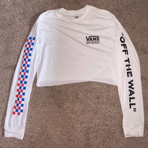 Vans cropped long sleeve
